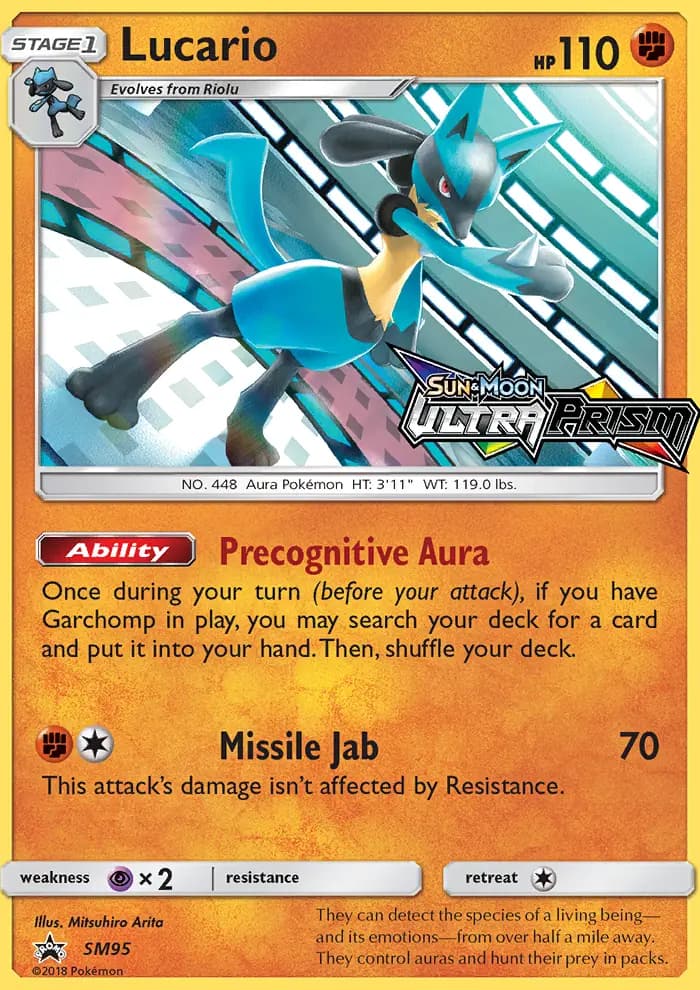 Lucario - SM Black Star Promos Pokemon Card