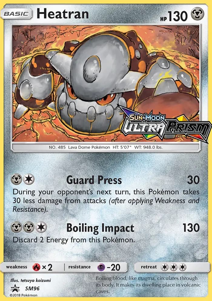 Heatran - SM Black Star Promos Pokemon Card