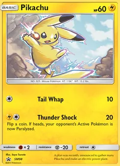 Pikachu - SM Black Star Promos