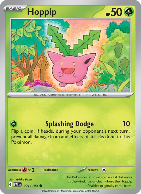 Hoppip - Paldea Evolved Pokemon Card