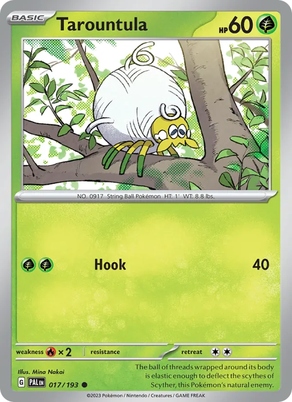 Tarountula - Paldea Evolved Pokemon Card