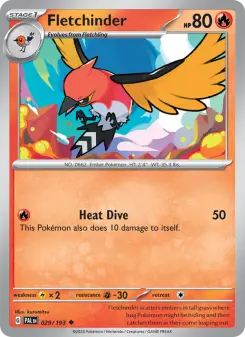 Fletchinder - Paldea Evolved