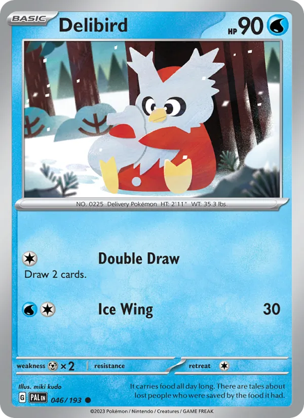 Delibird - Paldea Evolved Pokemon Card