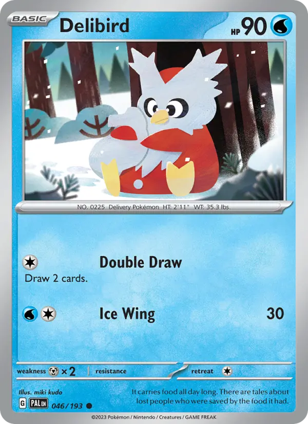 Delibird - Paldea Evolved Pokemon Card