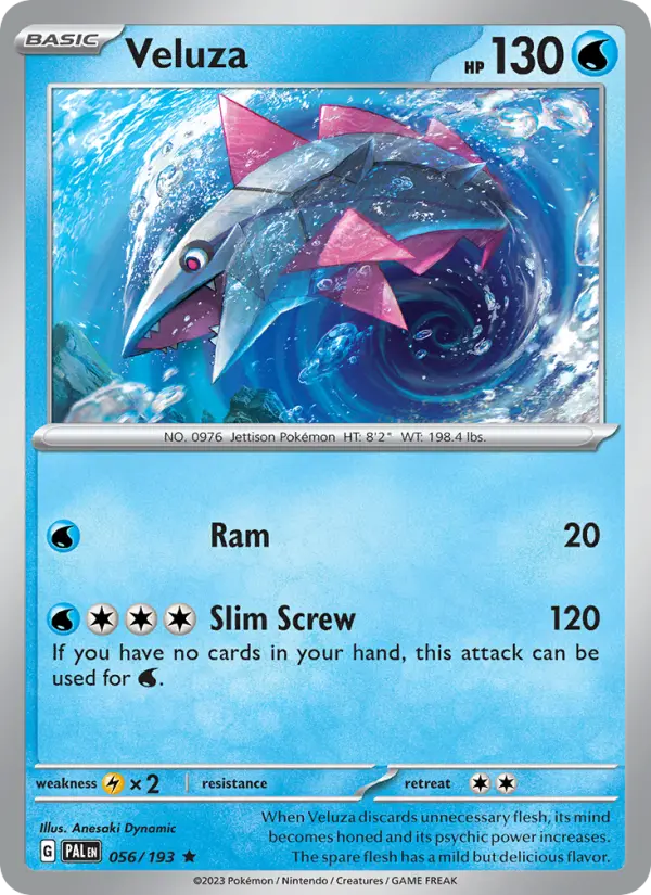 Veluza - Paldea Evolved Pokemon Card