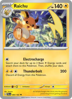 Raichu - Paldea Evolved