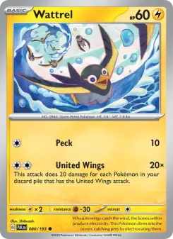 Wattrel - Paldea Evolved