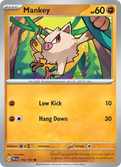 Mankey - Paldea Evolved