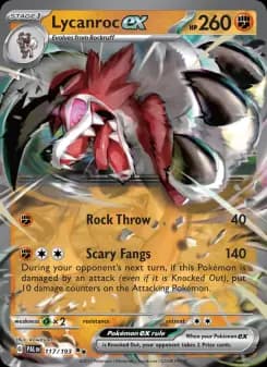 Lycanroc ex - Paldea Evolved