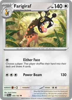Farigiraf - Paldea Evolved