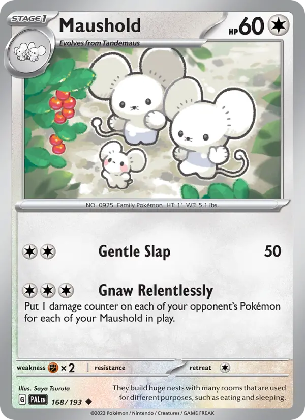 Maushold - Paldea Evolved Pokemon Card