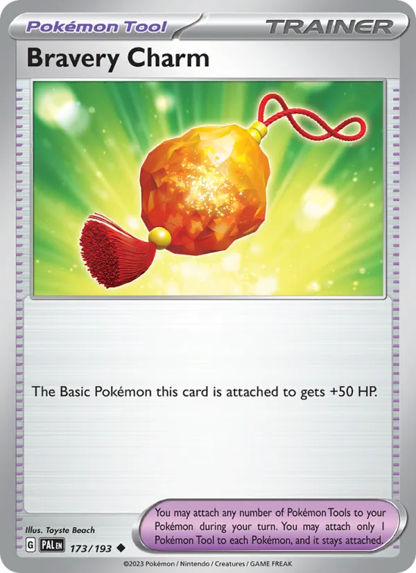 Bravery Charm - Paldea Evolved Pokemon Card