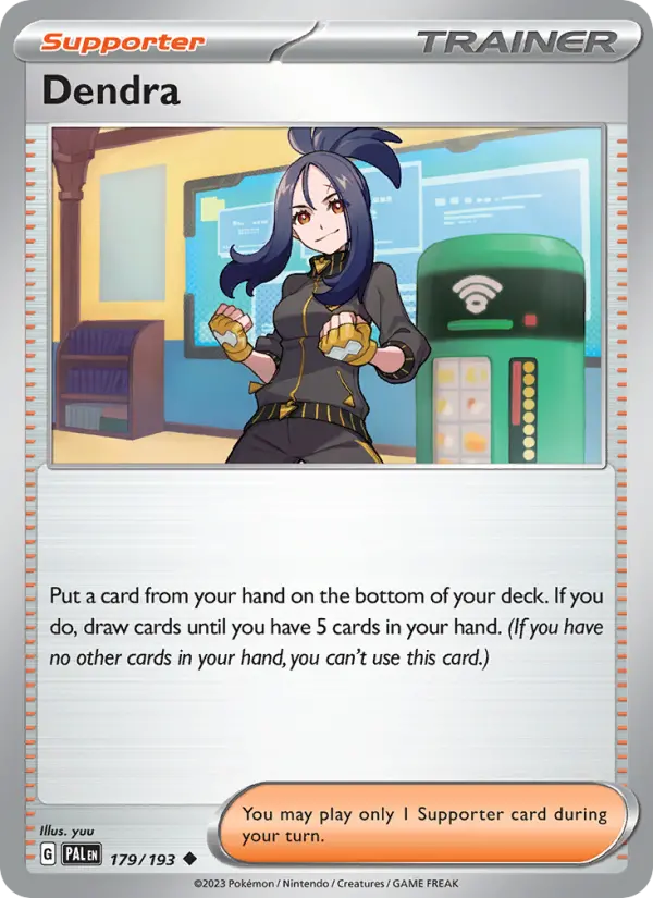 Dendra - Paldea Evolved Pokemon Card