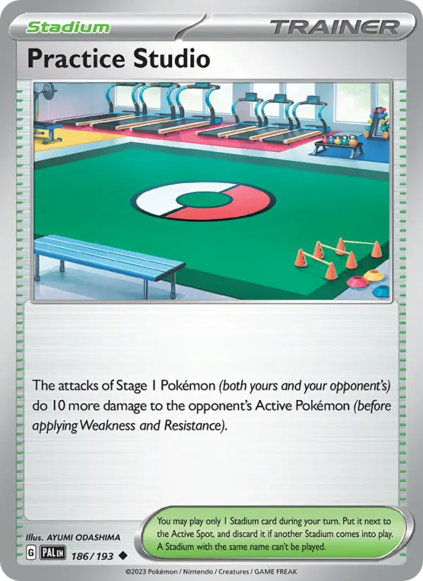 Practice Studio - Paldea Evolved Pokemon Card
