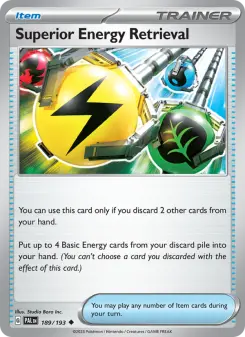 Superior Energy Retrieval - Paldea Evolved