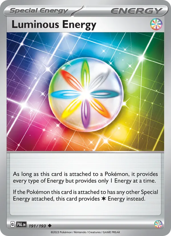 Luminous Energy - Paldea Evolved Pokemon Card