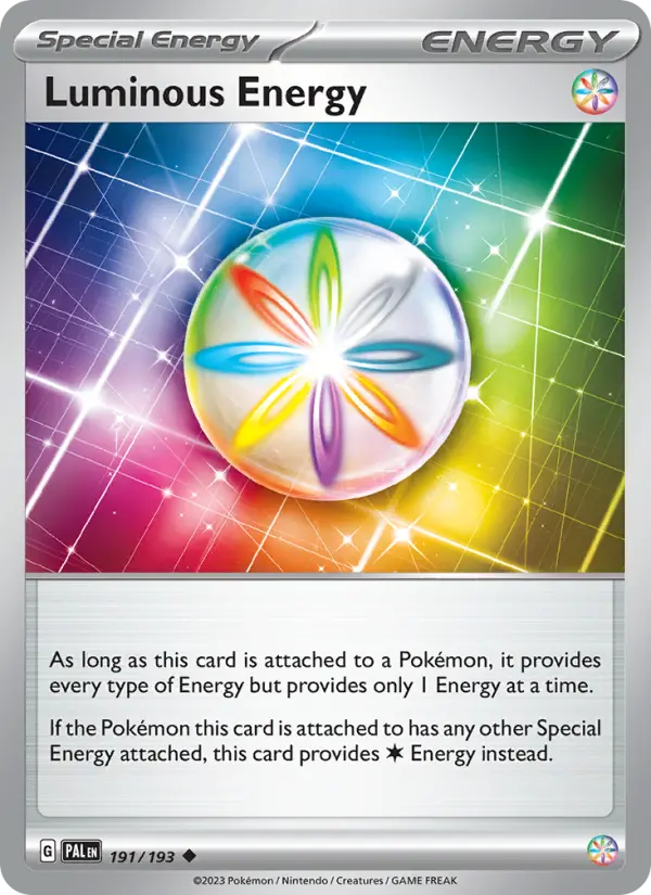 Luminous Energy - Paldea Evolved Pokemon Card