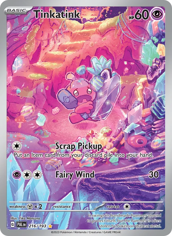 Tinkatink - Paldea Evolved Pokemon Card