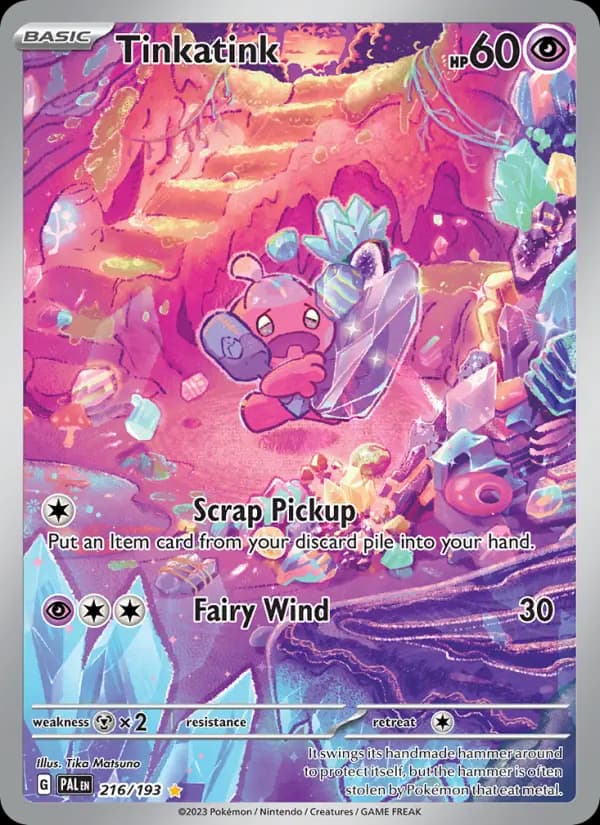 Tinkatink - Paldea Evolved Pokemon Card