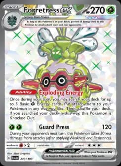Forretress ex - Paldea Evolved