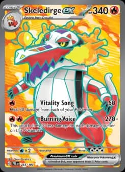 Skeledirge ex - Paldea Evolved