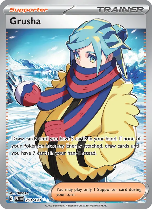 Grusha - Paldea Evolved Pokemon Card