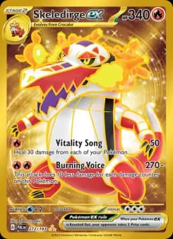 Skeledirge ex - Paldea Evolved