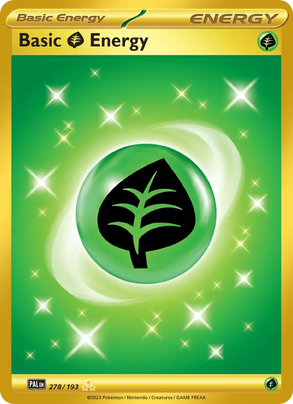 Basic Grass Energy - Paldea Evolved Pokemon Card