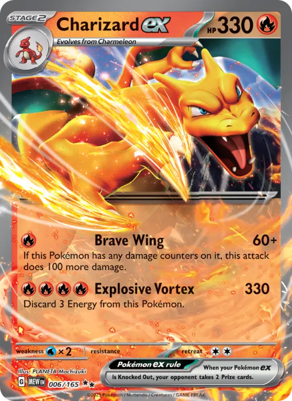Charizard ex - 151 Pokemon Card