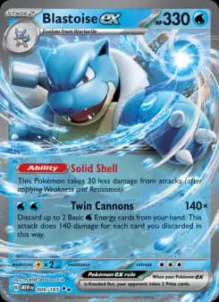 Blastoise ex - 151