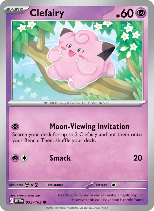 Clefairy - 151 Pokemon Card