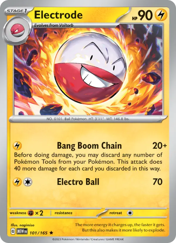 Electrode - 151 Pokemon Card