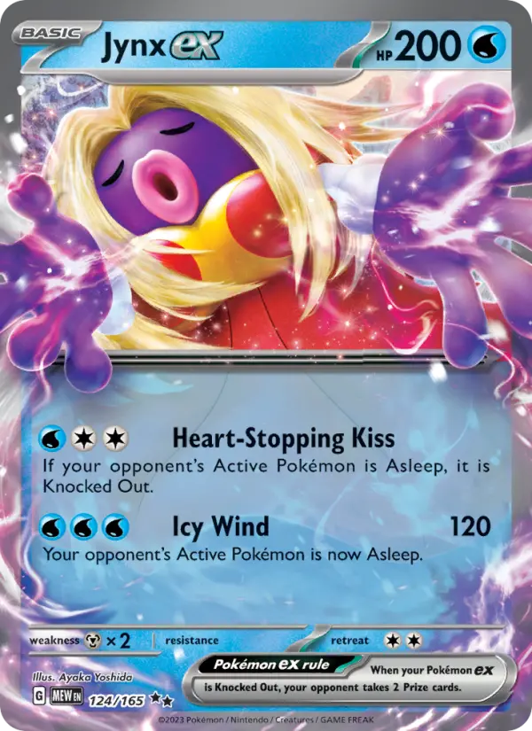 Jynx ex - 151 Pokemon Card