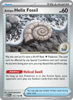 Antique Helix Fossil - 151