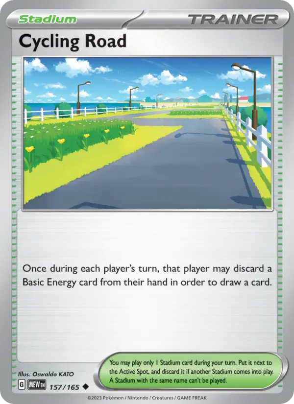 Cycling Road - 151 Pokemon Card