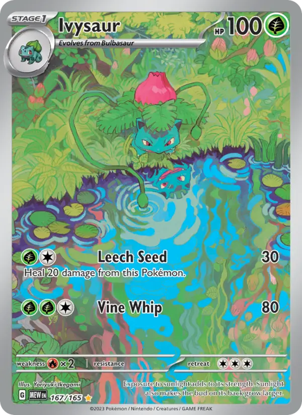 Ivysaur - 151 Pokemon Card