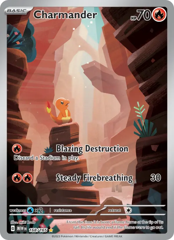 Charmander - 151 Pokemon Card
