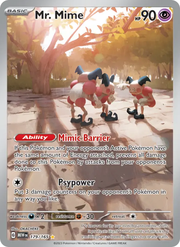 Mr. Mime - 151 Pokemon Card