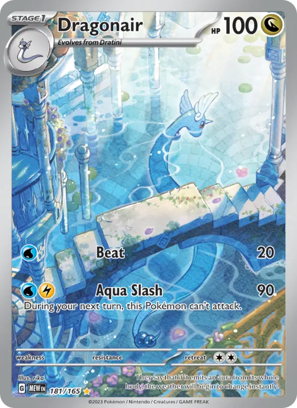 Dragonair - 151 Pokemon Card