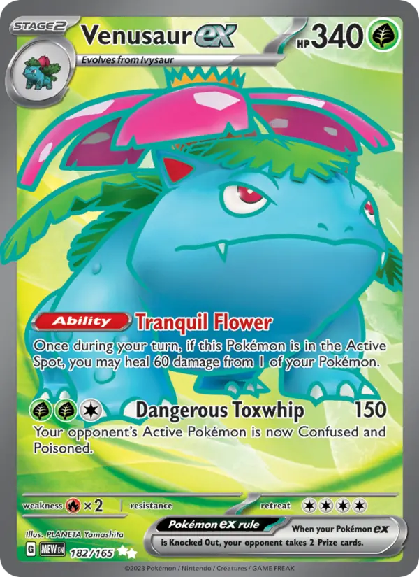 Venusaur ex - 151 Pokemon Card