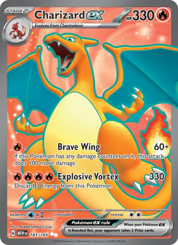 Charizard ex - 151 Pokemon Card