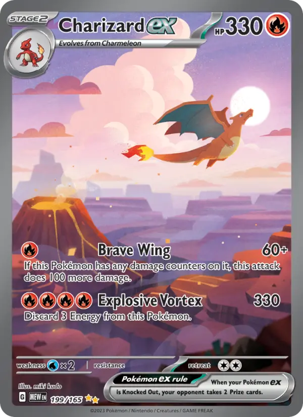 Charizard ex - 151 Pokemon Card