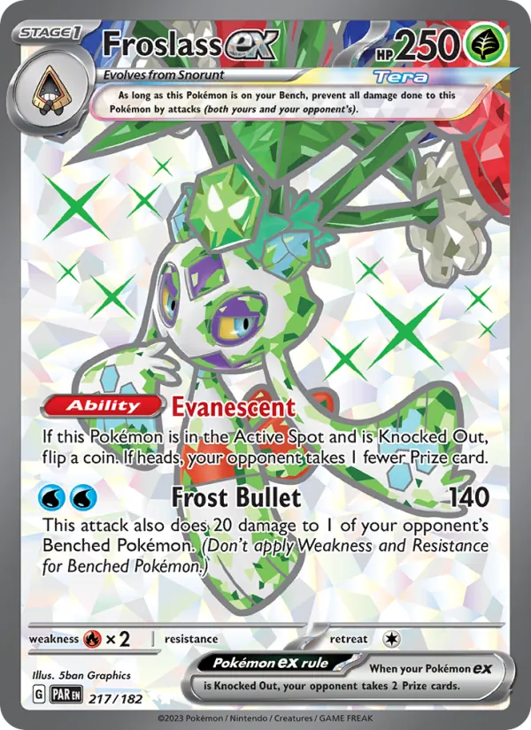 Froslass ex - Paradox Rift Pokemon Card