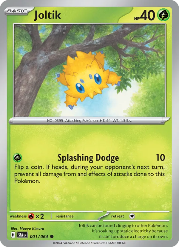 Joltik - Shrouded Fable Pokemon Card