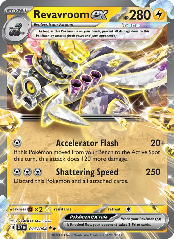Revavroom ex - Shrouded Fable Pokemon Card