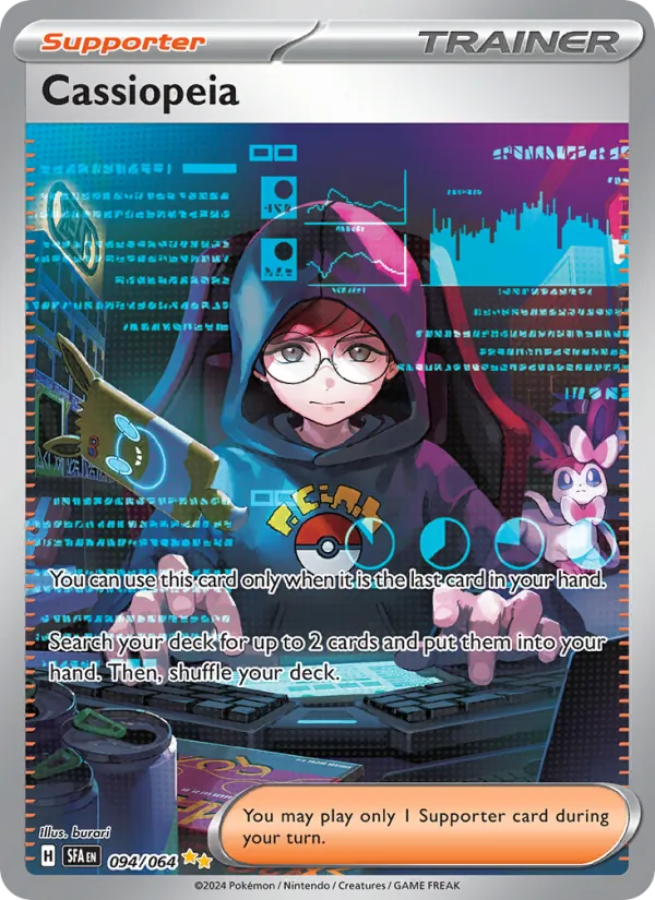 Cassiopeia - Shrouded Fable Pokemon Card