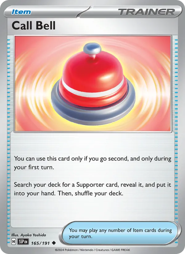 Call Bell - Surging Sparks Pokemon Card