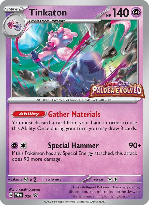 Tinkaton - SVP Black Star Promos Pokemon Card