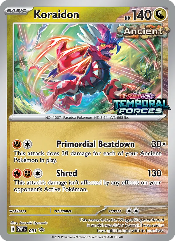 Koraidon - SVP Black Star Promos Pokemon Card