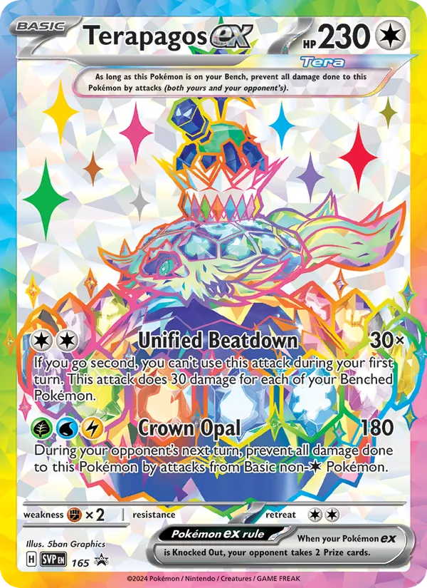 Terapagos ex - SVP Black Star Promos Pokemon Card